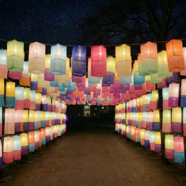 빛터널 '함께 걷는 읍성길'